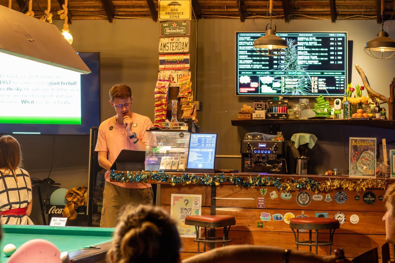 Cannabis Lounge Interior