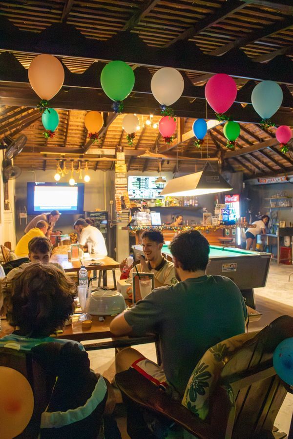 Dining experience with friends